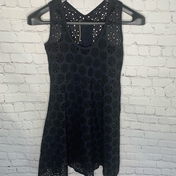 Johnny Was Eyelet Embroidered Dress - Picture 2 of 3